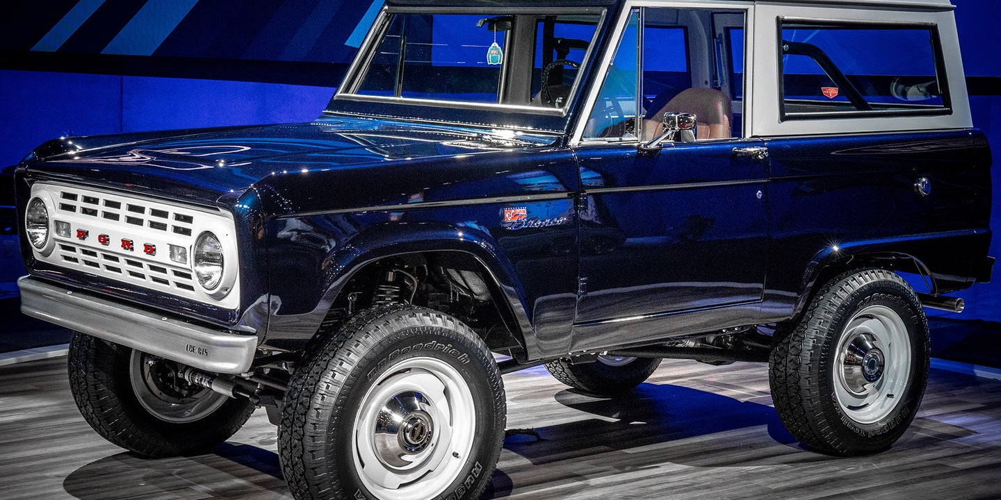 Jay Leno’s 1968 Ford Bronco Is Powered by a Shelby GT500 Supercharged V8 Engine