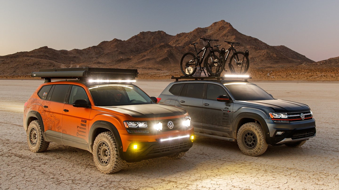 Volkswagen Unveiling Rugged Atlas Overland Concepts at SEMA 2019