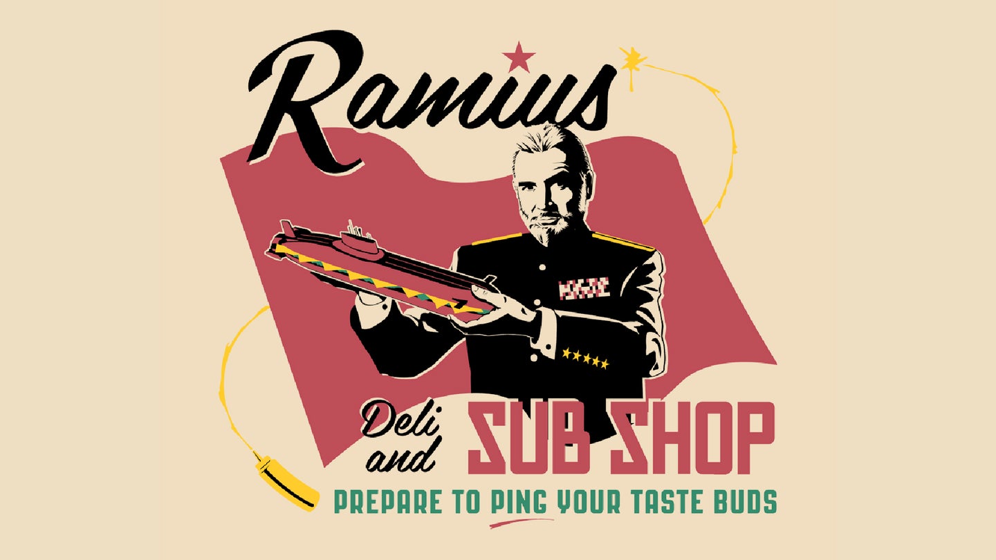 Show The World You Have A Taste For Subs With This Captain Ramius Inspired T-Shirt