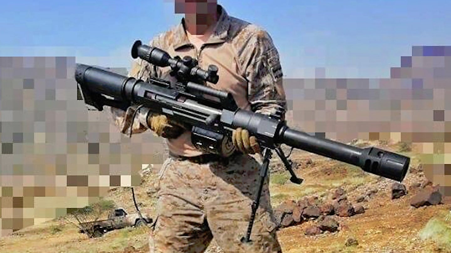 Saudi Troops Are Using This Huge Grenade Launcher Gun That Looks Like An Action Movie Prop