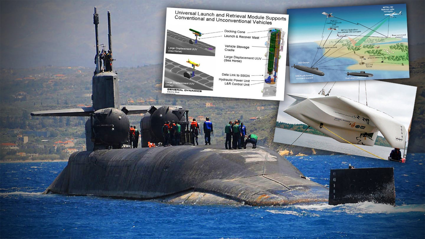Ohio Guided Missile Submarines Were Designed To Be Drone-Carrying Clandestine Command Centers