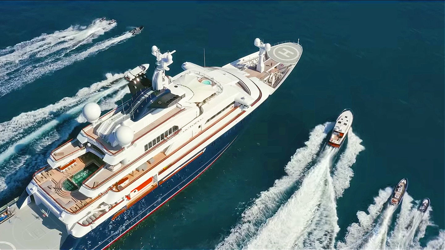 Glitzy Video Takes You Aboard The Late Paul Allen&#8217;s Octopus Mega Yacht