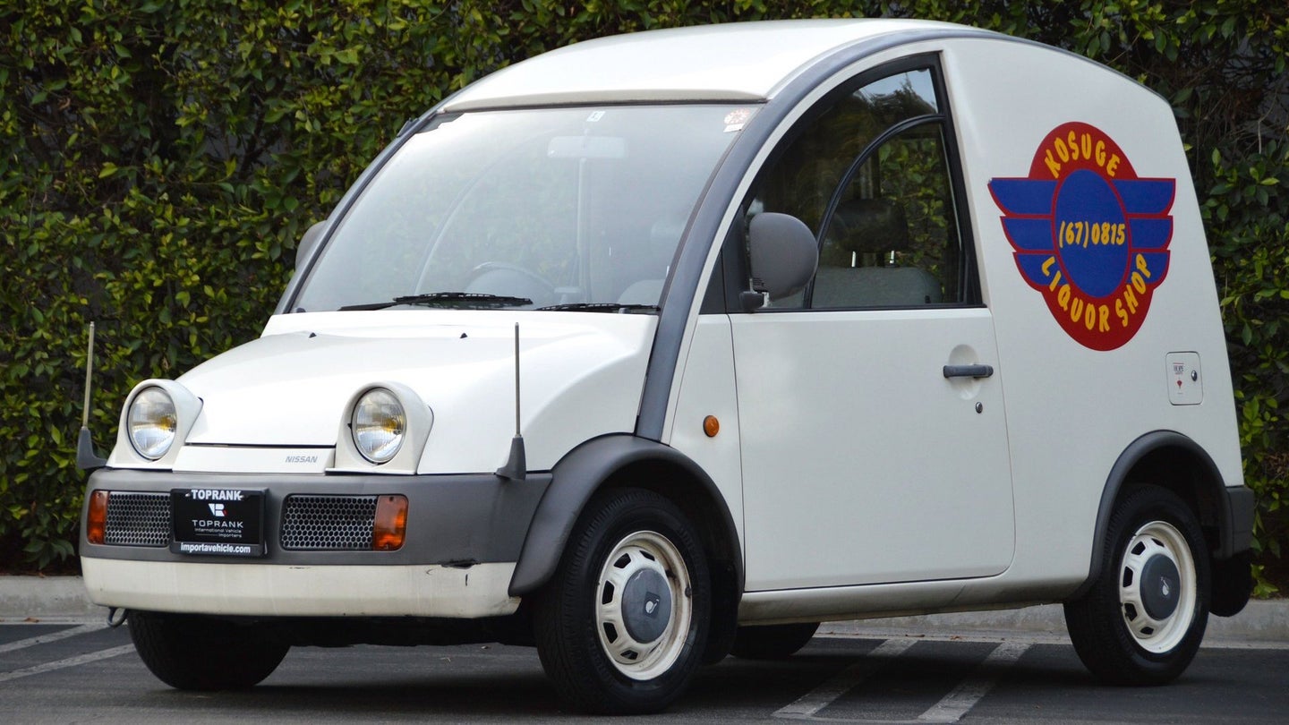 Obscure Nissan S-Cargo Commercial ‘Van’ Listed for Sale in California for $8,995