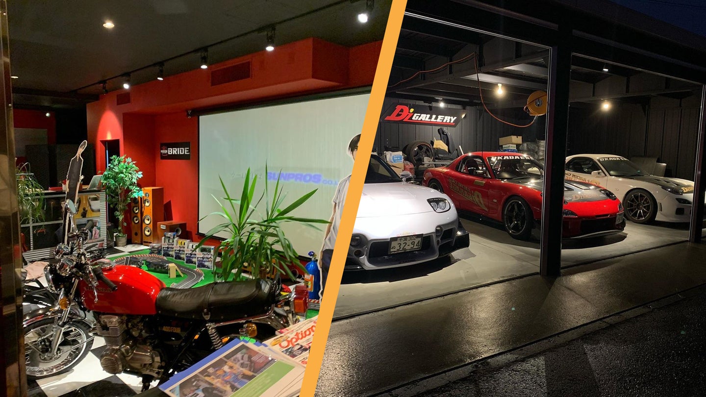 Live Out Your Wildest JDM Dreams at This  <em>Initial D</em>-Themed Cafe in Japan