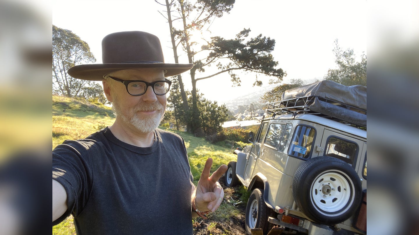 TV Host Adam Savage’s Stolen Toyota Land Cruiser Recovered After Thief Buries It in Mud
