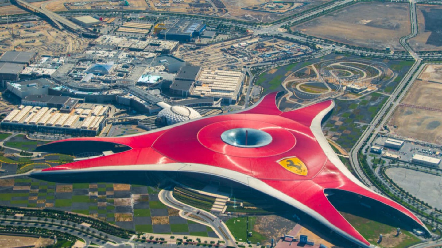 Ferrari World in Abu Dhabi Beats out Disney to Earn Title of World’s Leading Theme Park