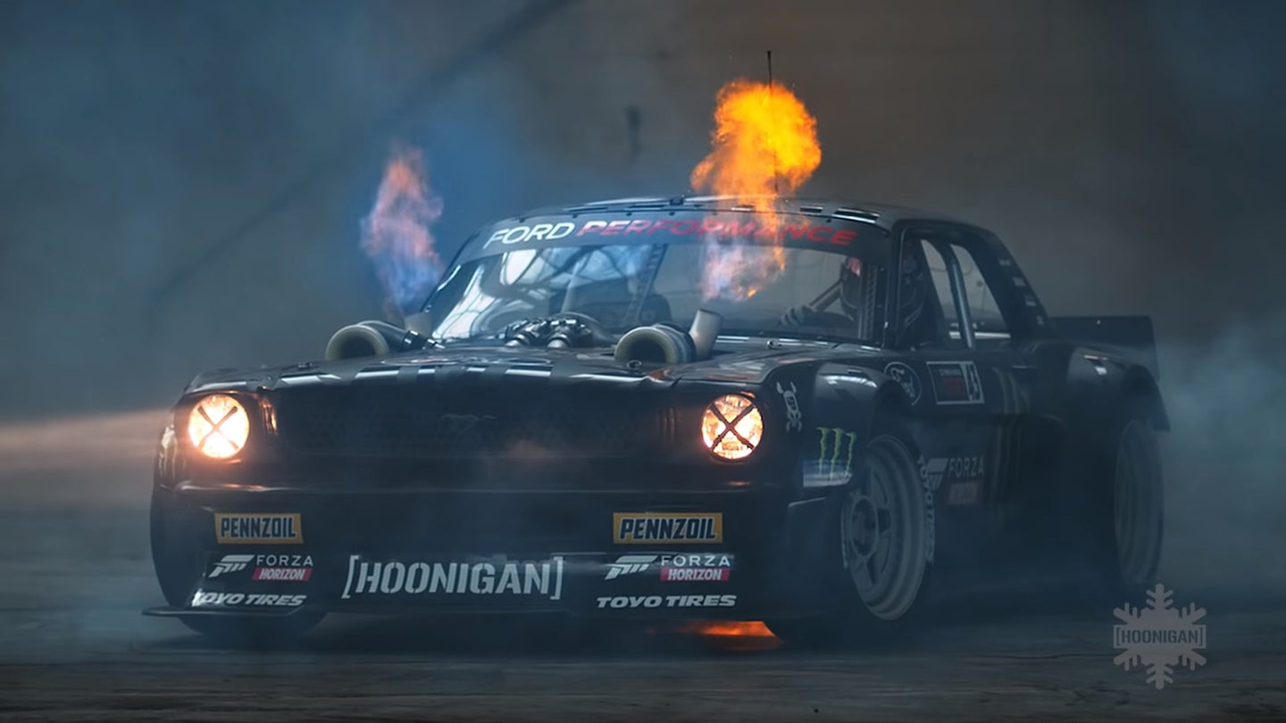 Ditch the Yule Log This Christmas for Two Full Hours of Ford Mustang Hoonicorn Action
