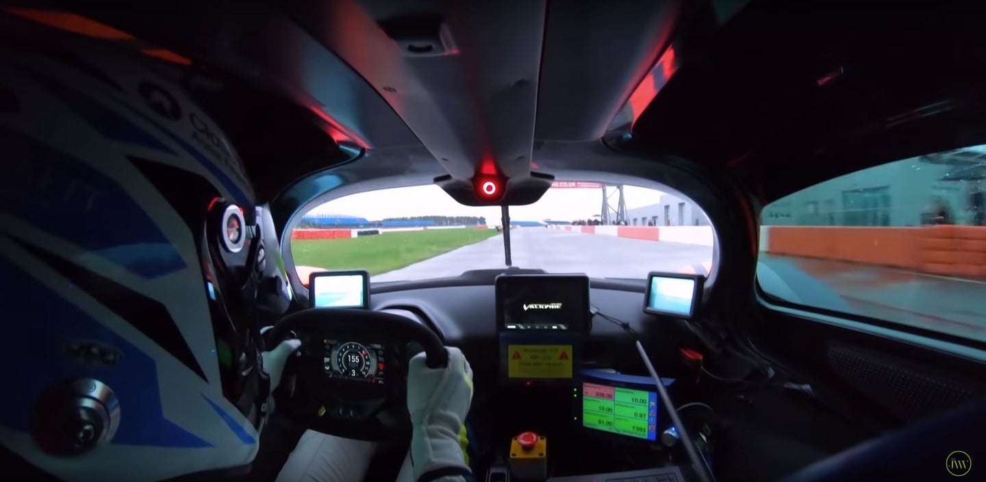 Watch the Aston Martin Valkyrie Shout in Anger From its Cockpit