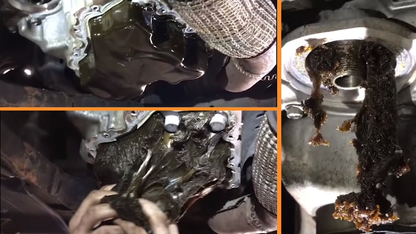 Disgusting Block of Gelatinized Engine Oil Sent This Chevy Cruze Home on a Wrecker