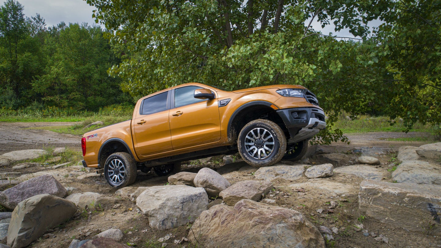 2020 Ford Ranger &#8216;Breadcrumbs&#8217; Feature Keeps You From Getting Lost While Off-Roading