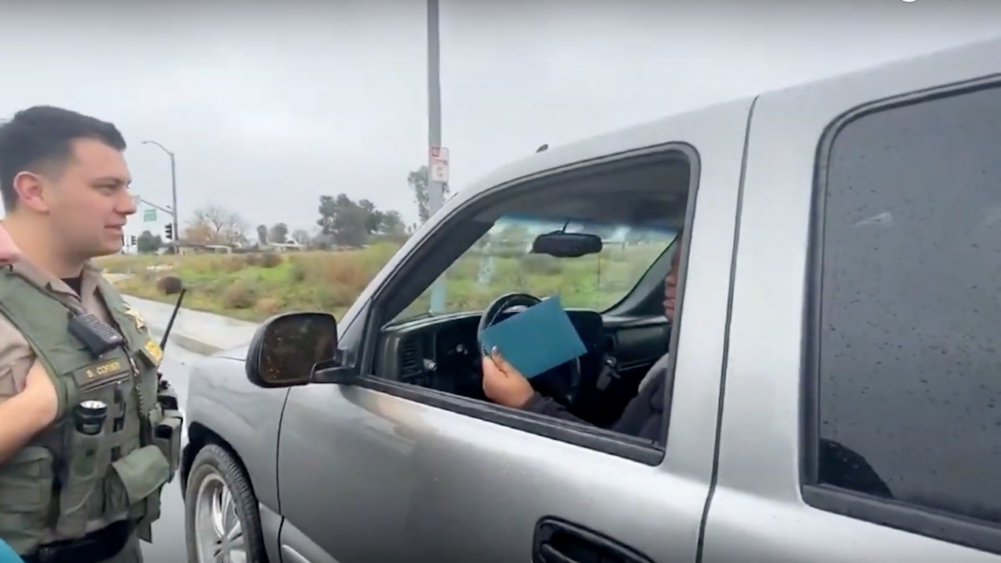 Watch These Police Officers Surprise Drivers With $100 Bills Instead of Tickets