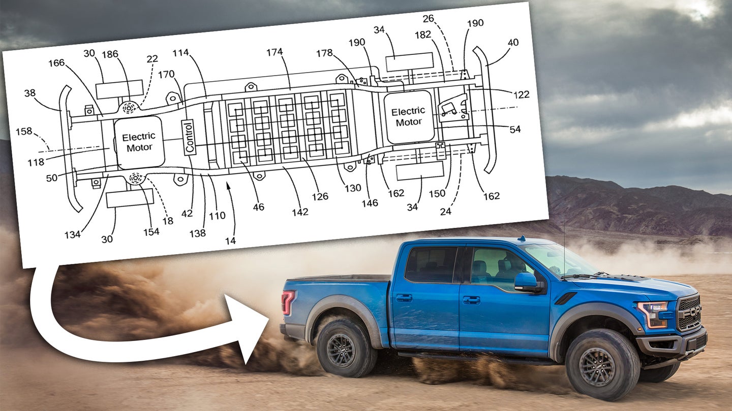 Patent Docs Hint Electric Ford F-150 Will Mount Battery Inside Traditional Truck Frame