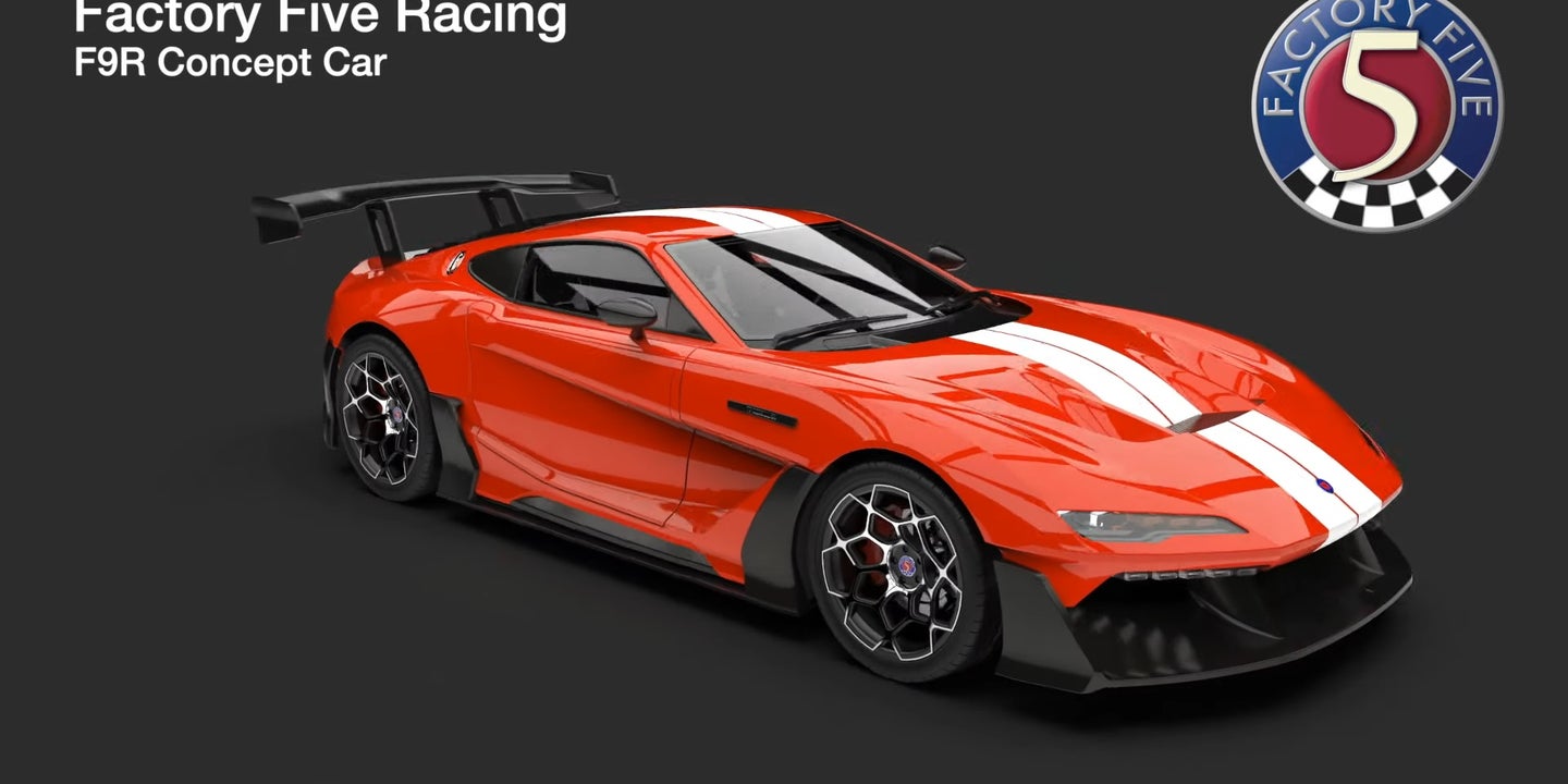 Factory Five F9R Concept Sports 750-HP LS V12, Racecar-Inspired Aero