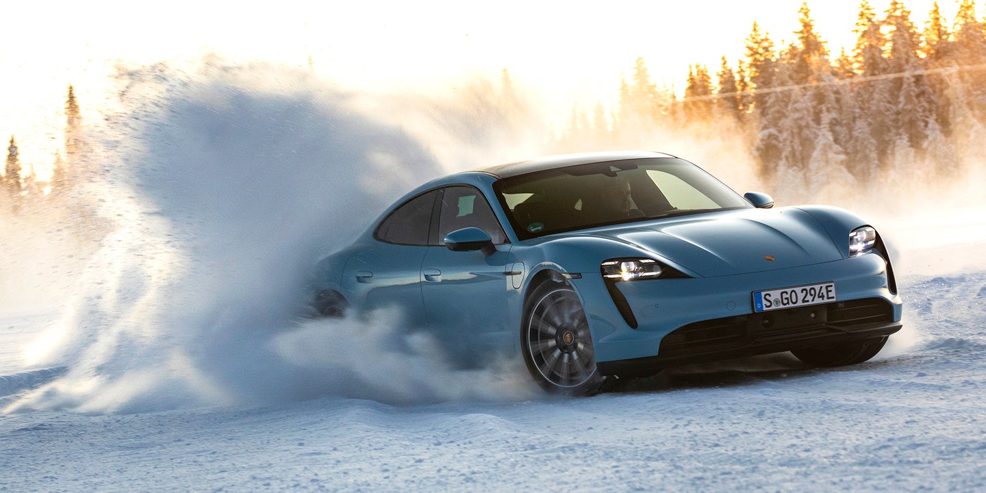 2020 Porsche Taycan 4S Review: Electric Ice Drifting at the Top of the World