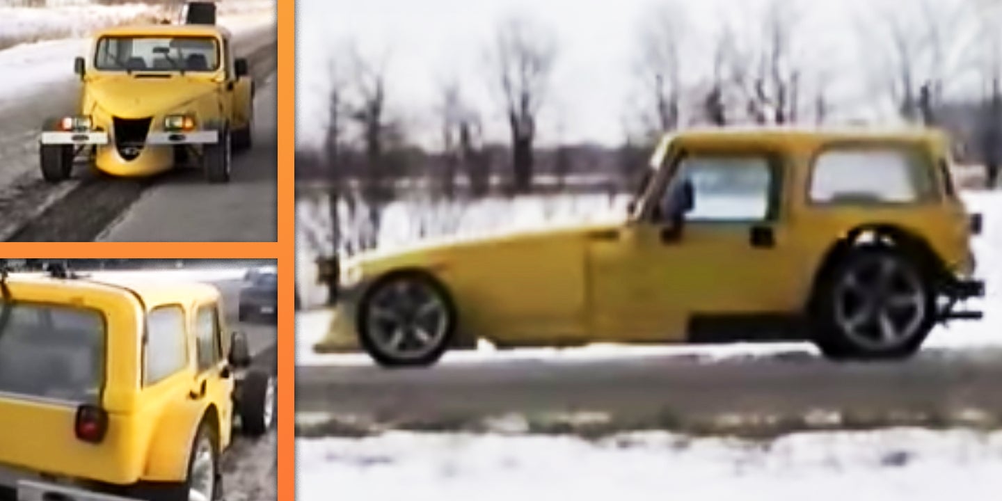 Chrysler Actually Built This Crossbred Jeep Wrangler-Plymouth Prowler Test Car