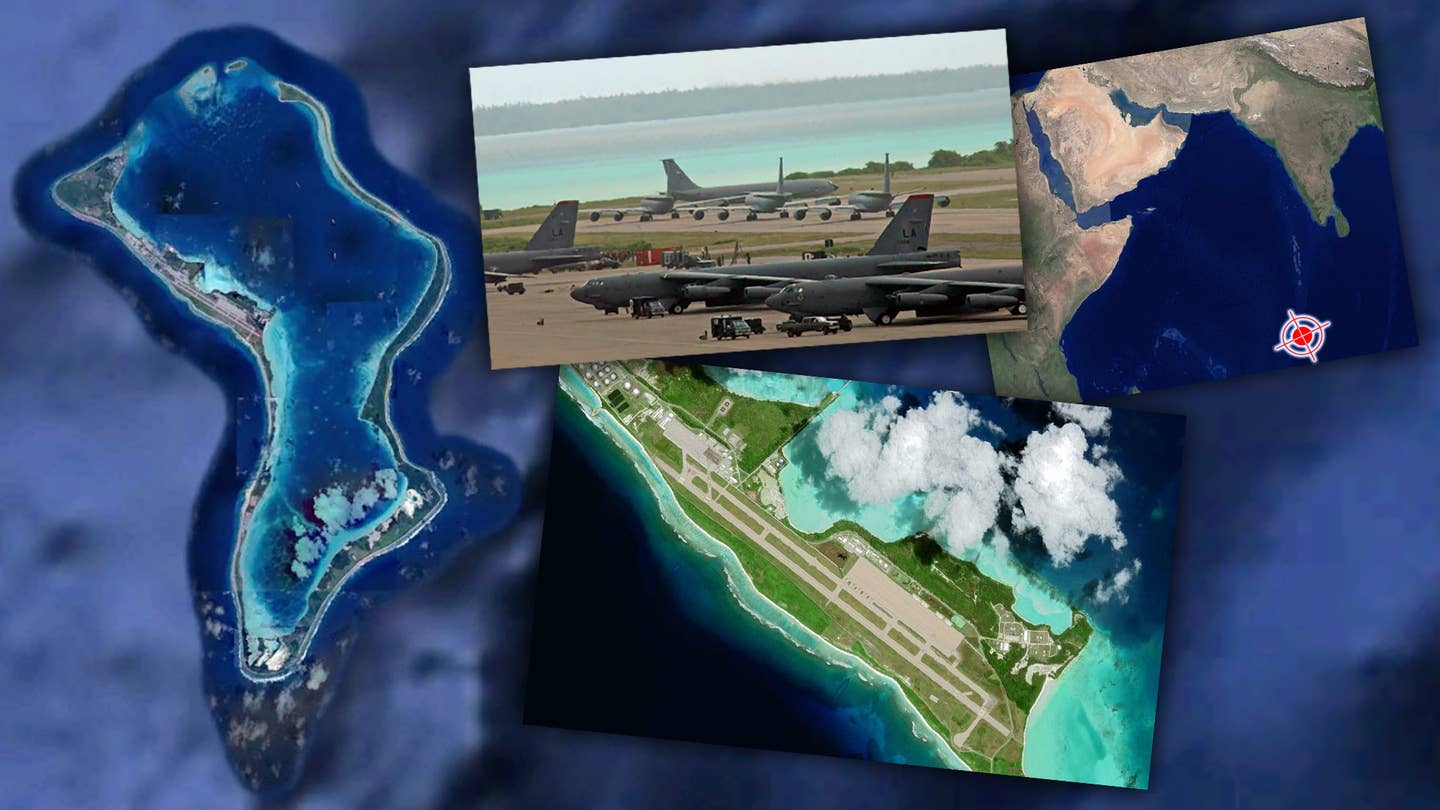 Pentagon Deploys Six B-52s To Diego Garcia Beyond The Reach Of Iran&#8217;s Ballistic Missiles