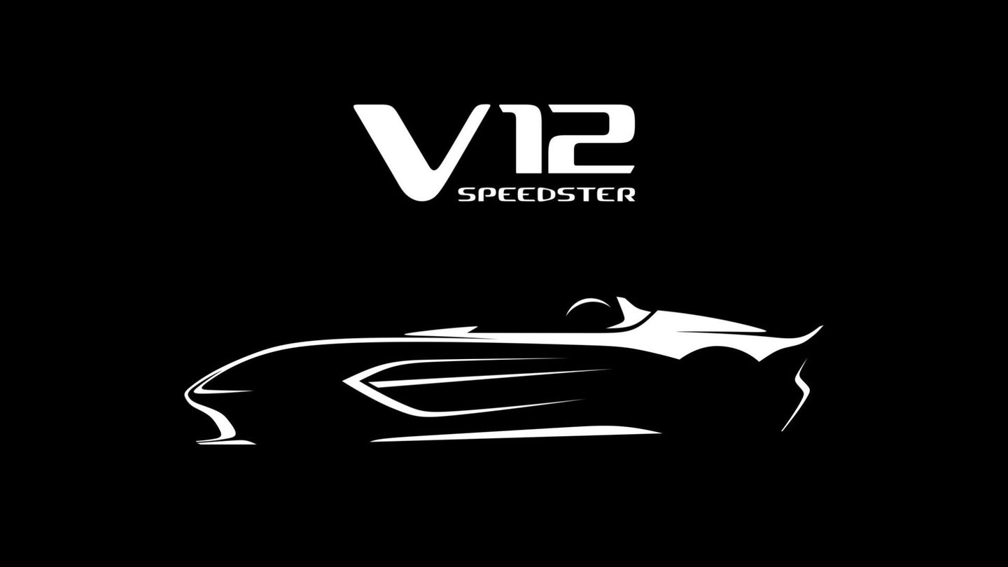 The 2021 Aston Martin V12 Speedster Could Be the Lightweight to Have