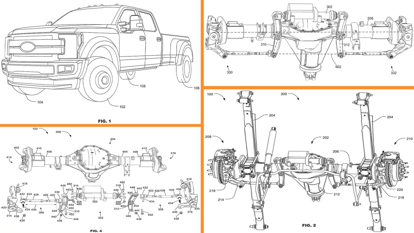 Ford Patents F-Series Four-Wheel Steering: Report
