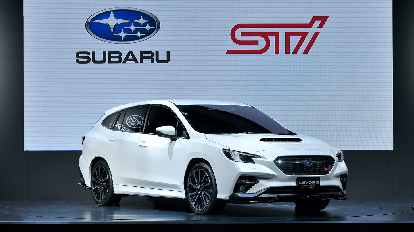 Subaru Levorg Prototype STI Sport Wagon Likely Previews Next-Gen WRX