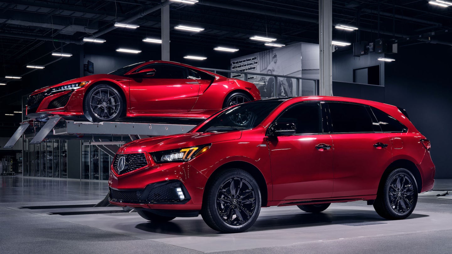 New 2020 Acura MDX PMC Edition Dazzles With 15-Layer Paint From NSX Supercar