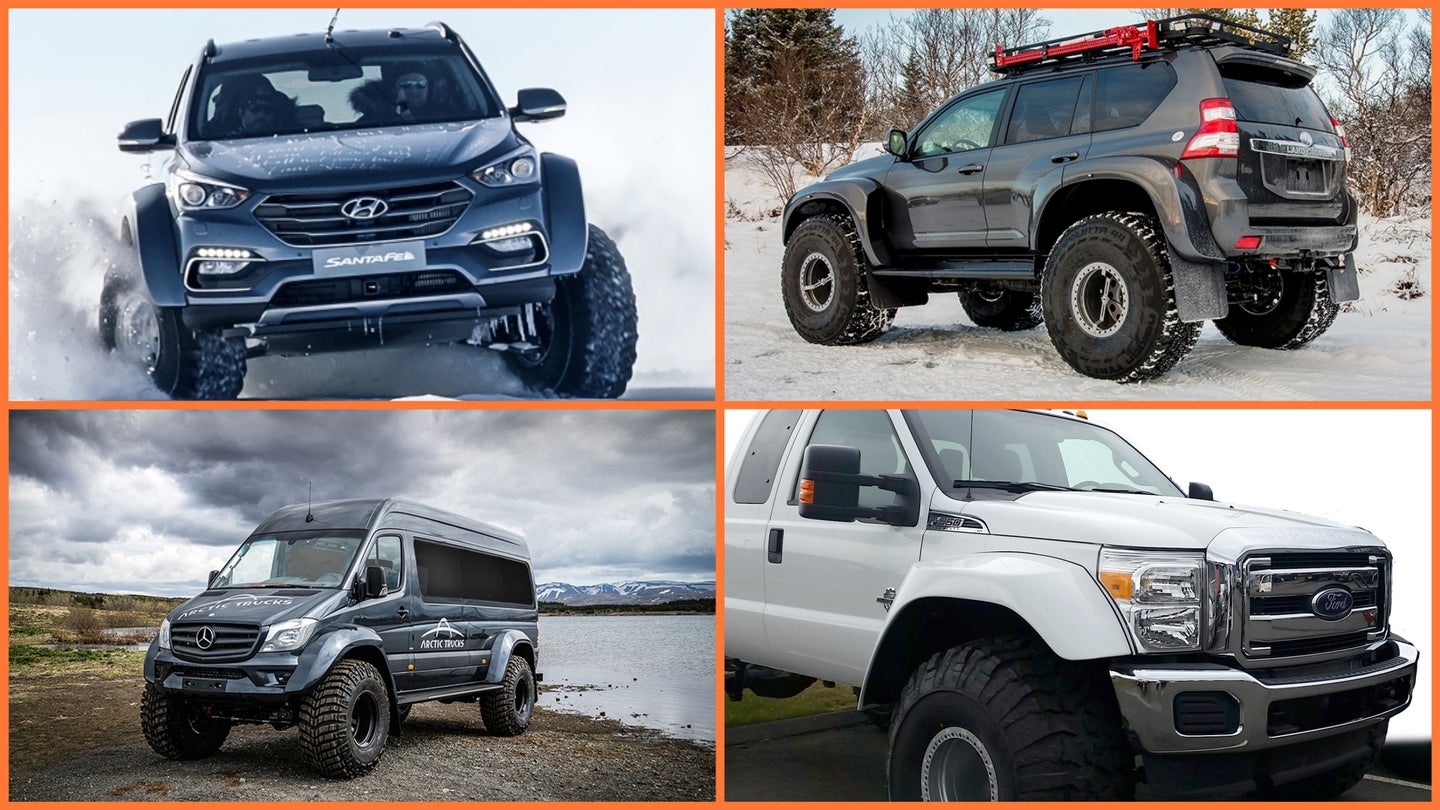 Iceland’s Off-Road Trucks and SUVs Are Wilder Than Anything You’ve Ever Seen