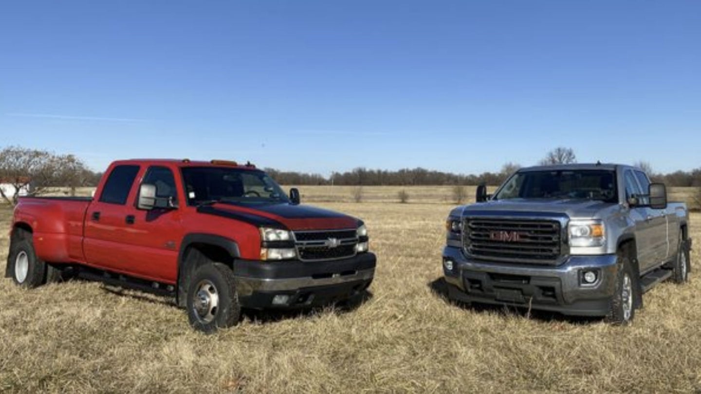 This Man Owns a Chevy Silverado and GMC Sierra With 1.5 Million Miles Between Them