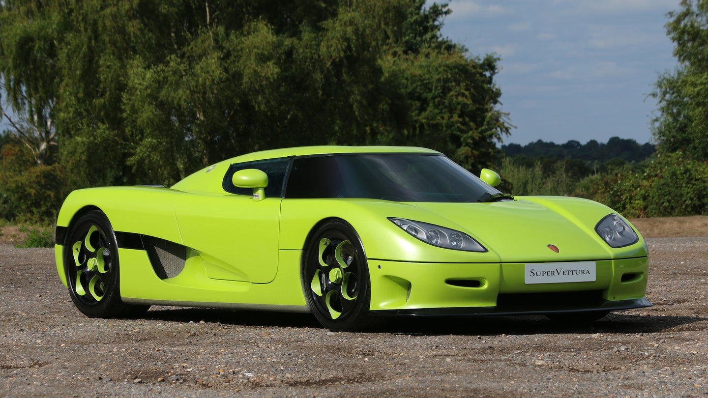 This Exceptionally Green Koenigsegg CCR for Sale Is One of a Kind