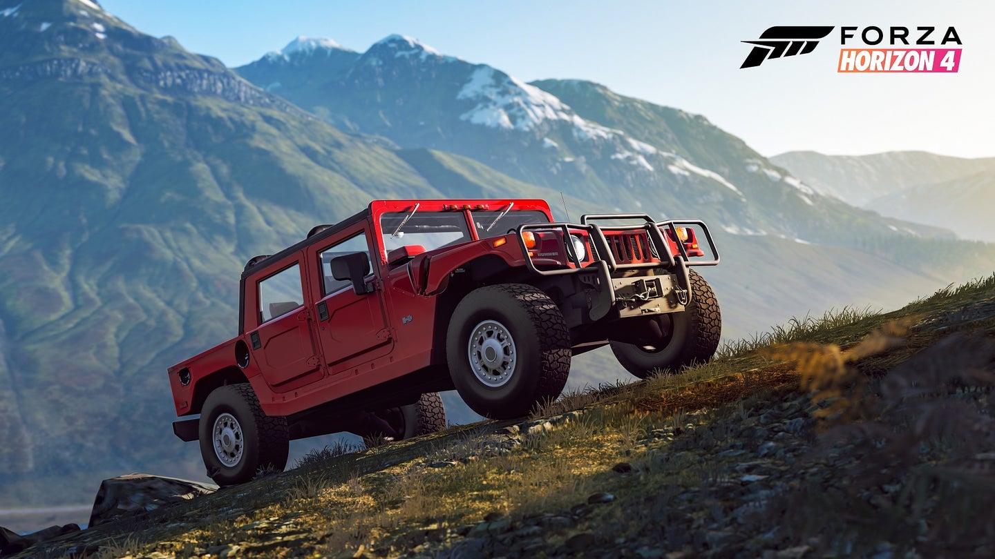 Forza Horizon 4 Adds Hummer H1, Master Chief’s Warthog, and Top Gear‘s Track-Tor