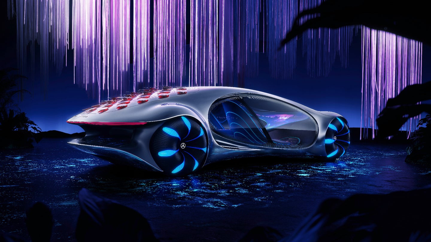 Mercedes Made an Avatar-Themed Concept Car Over a Decade After Anyone Remembers Avatar