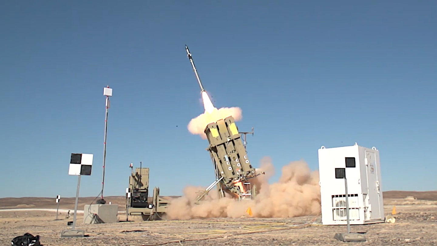 Upgraded Israeli Iron Dome Defense System Swats Down 100 Percent Of Targets In Tests