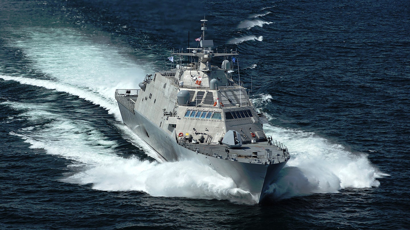 Navy Littoral Combat Ship Will Soon Be Armed With A Laser Weapon System