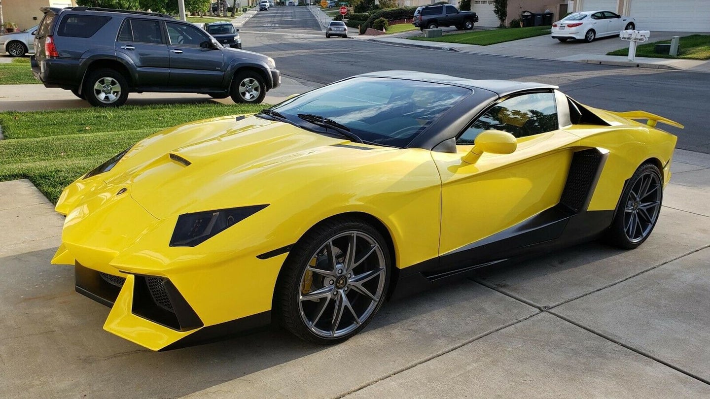 This $33,750 Mutant Lamborghini Aventador Is Really a Messed-Up Pontiac GTO