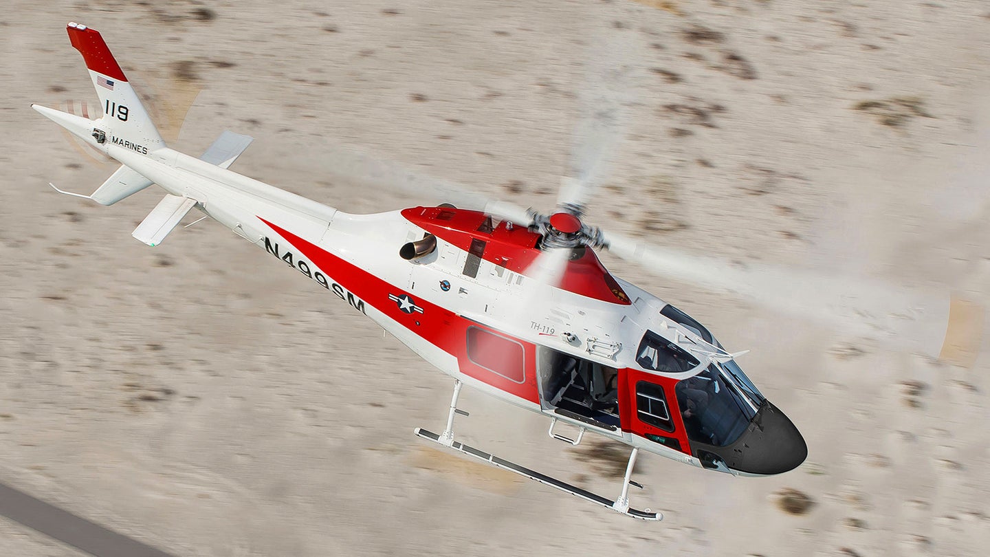 Behold The Navy’s New TH-73A Training Helicopter