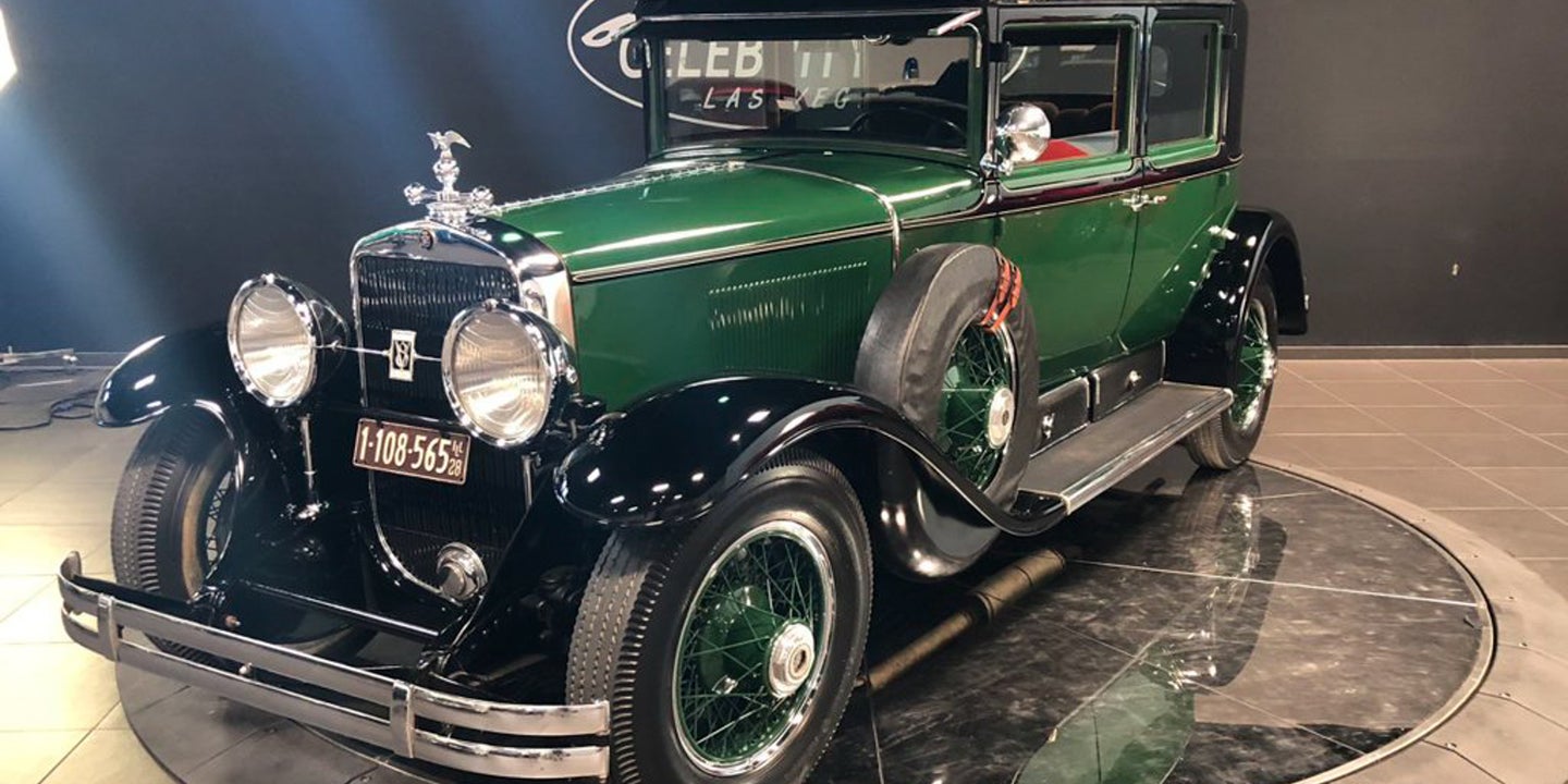 The Bulletproof 1928 Cadillac Once Owned by Infamous Gangster Al Capone Is Listed for a Cool $1M