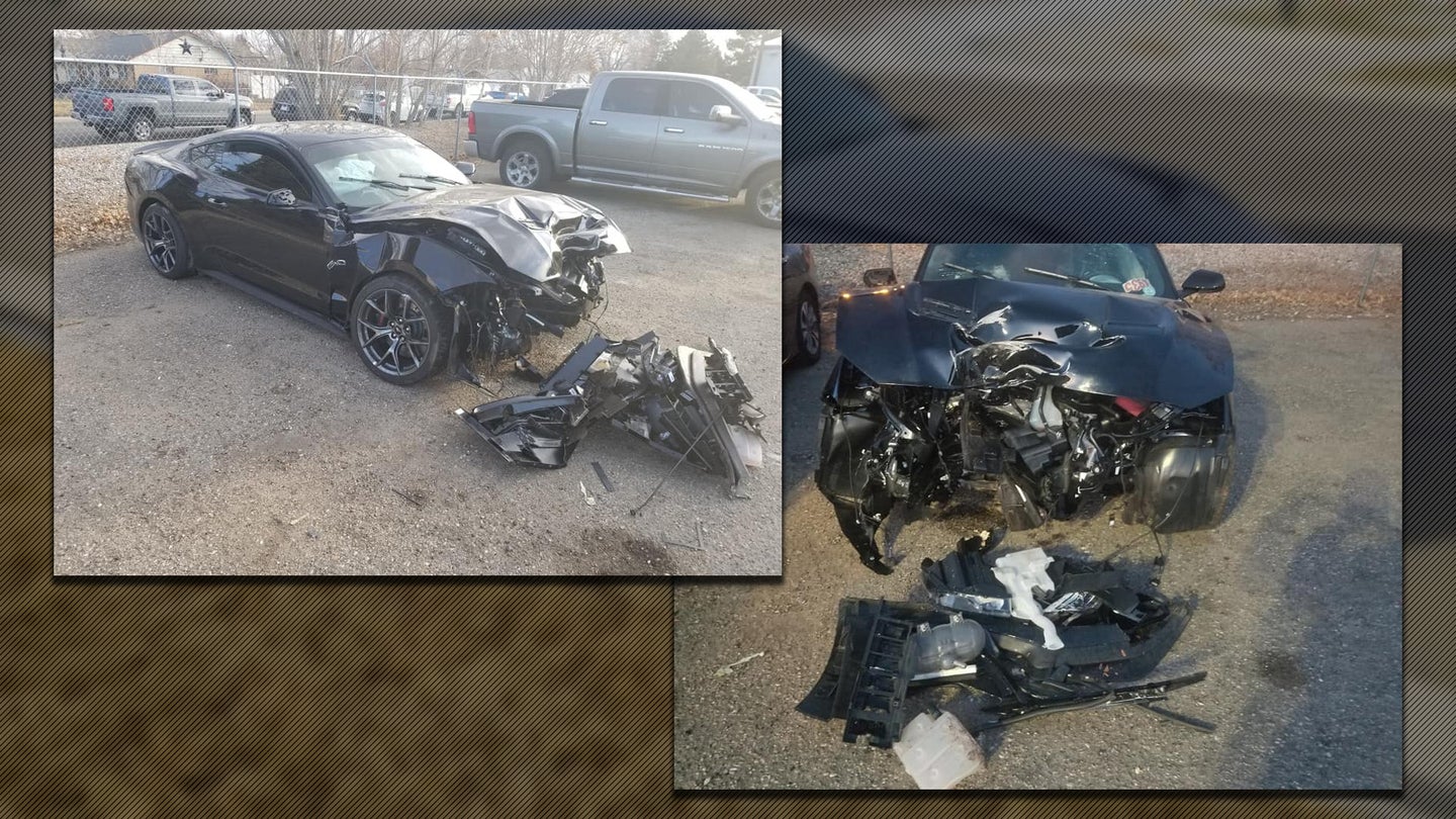 Dealer Wrecks Customer’s Supercharged Ford Mustang GT During Rowdy Test Drive