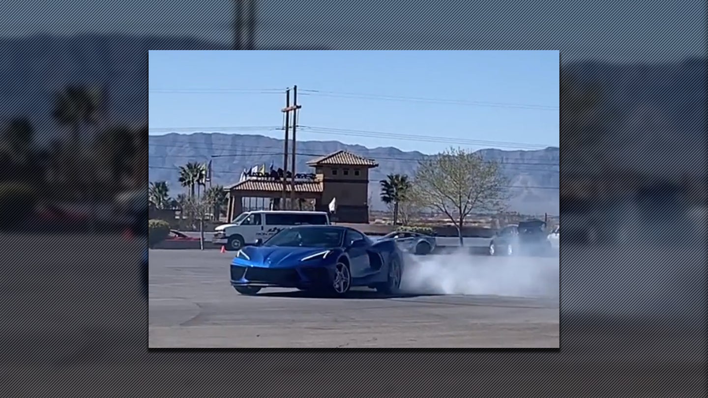 What the World Needs Now Is a Chevy Corvette C8 Doing Donuts