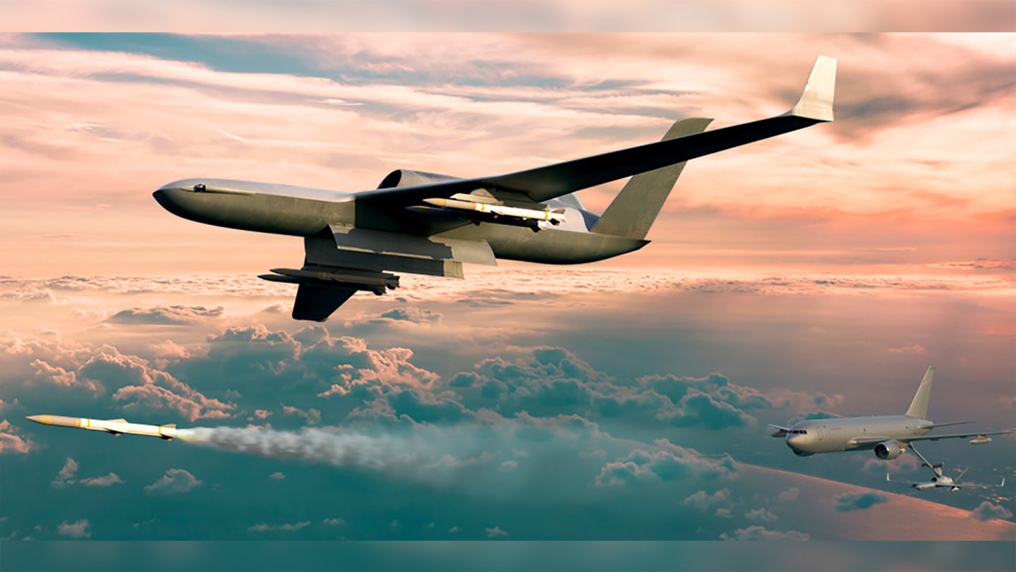 General Atomics Wants To Give Aerial Tankers Their Own Missile-Laden Loyal Wingmen Drones