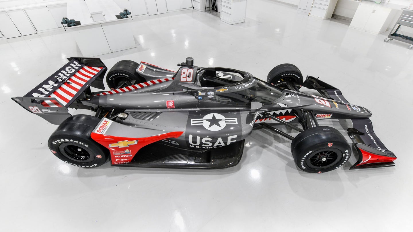 This US Air Force-Sponsored IndyCar Racer Has the Hottest Livery of 2020