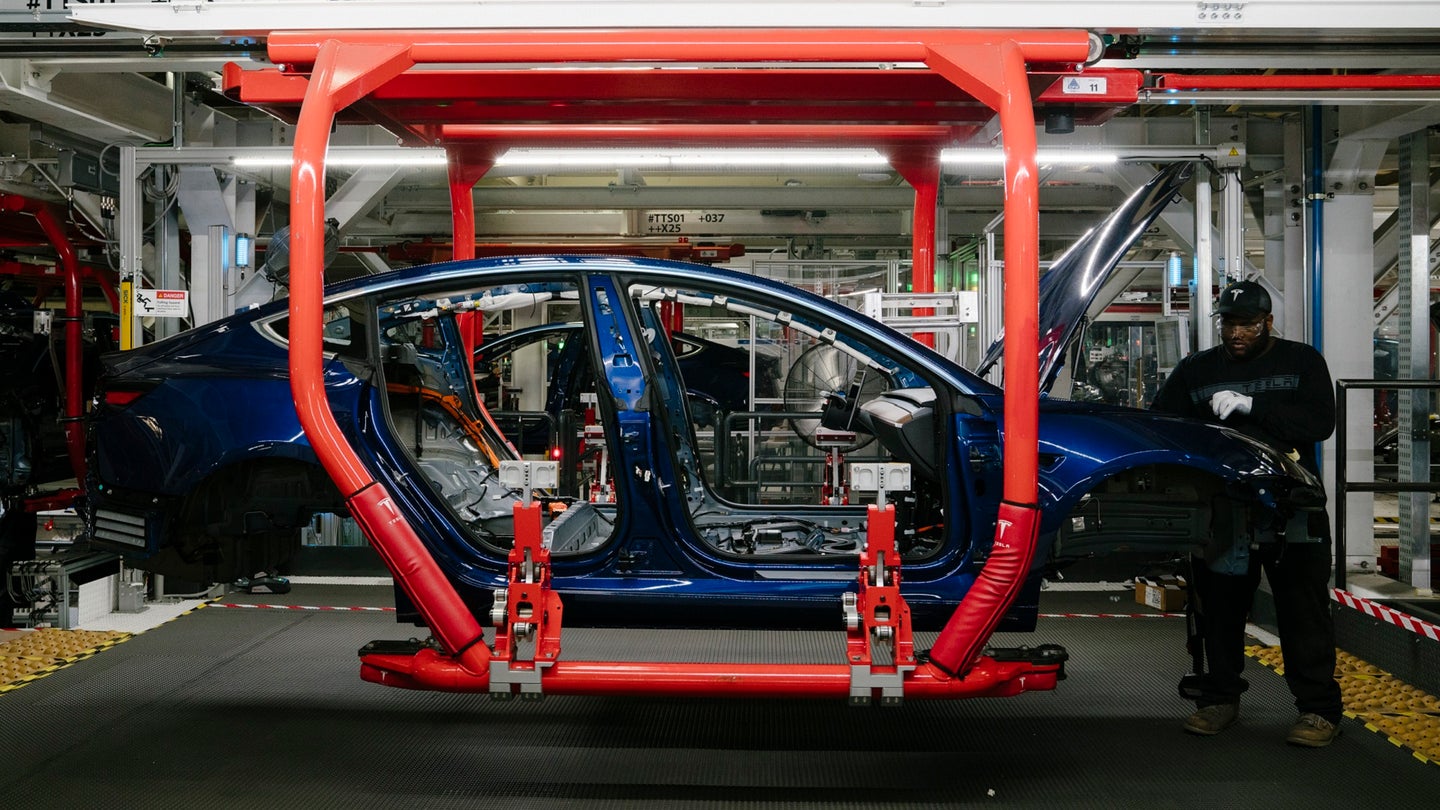Tesla Caves to Pressure, Will Shut Down US Production on Monday