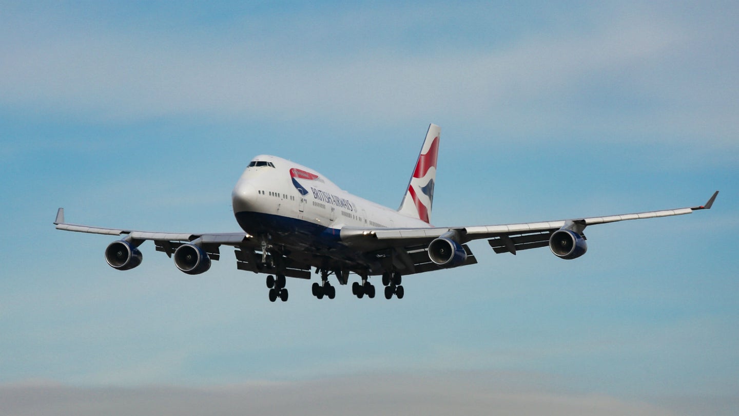British Airways Boeing 747 Hits a Record 825 MPH During NYC-London Trip