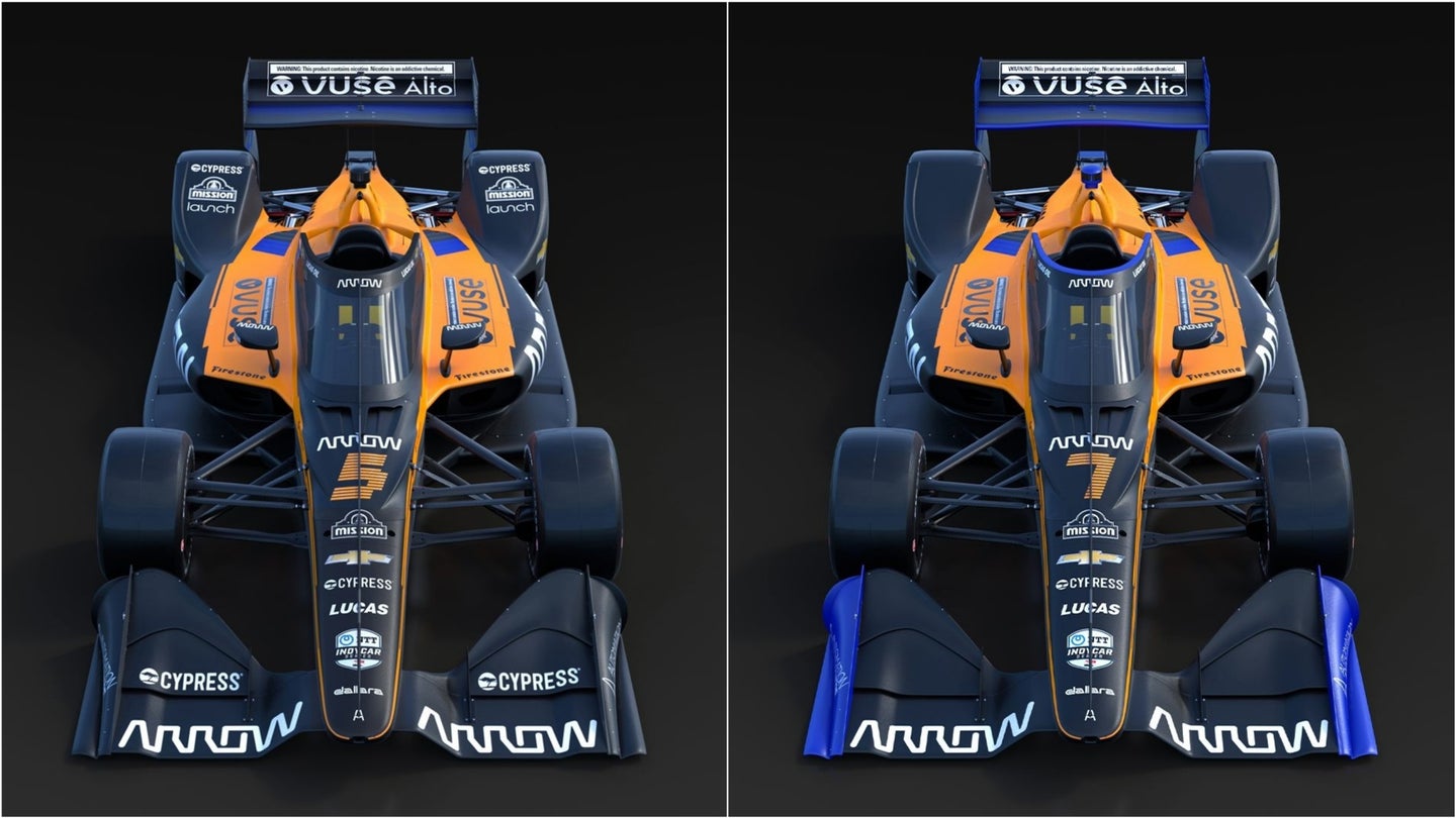 These Are McLaren&#8217;s 2020 IndyCar Racers