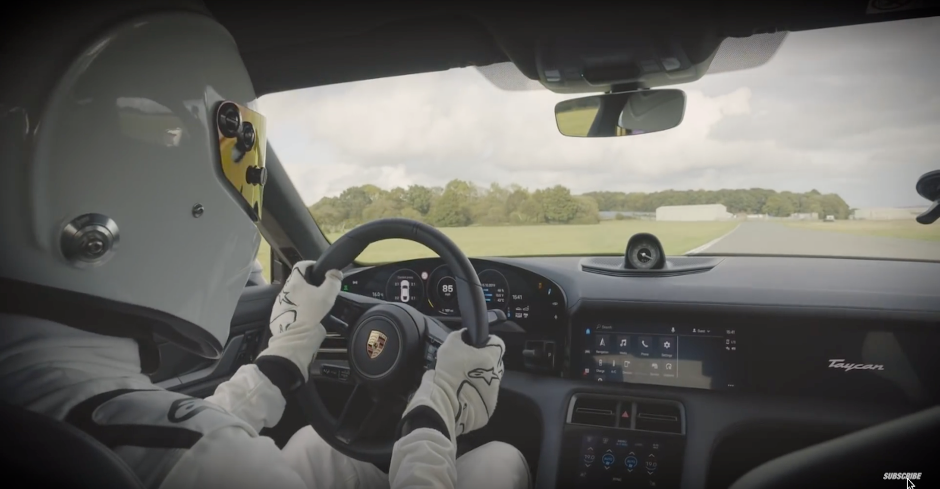 Porsche Taycan Turbo S Laps Top Gear Track Faster Than a