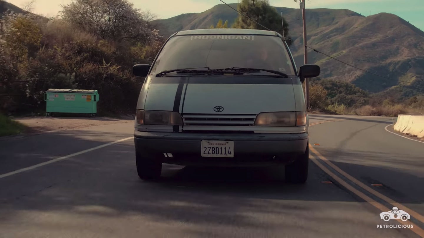 The Toyota Previa Was A Wonderful Egg-Shaped Mutant Of A Minivan