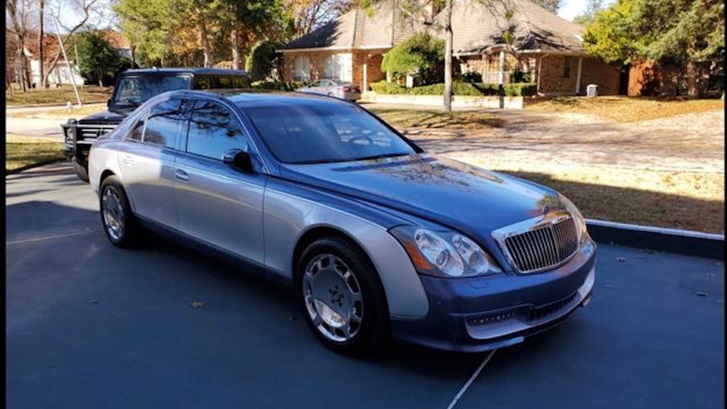 Someone Buy This High-Mile 2005 Maybach 57 for $25k so We Don’t Have To