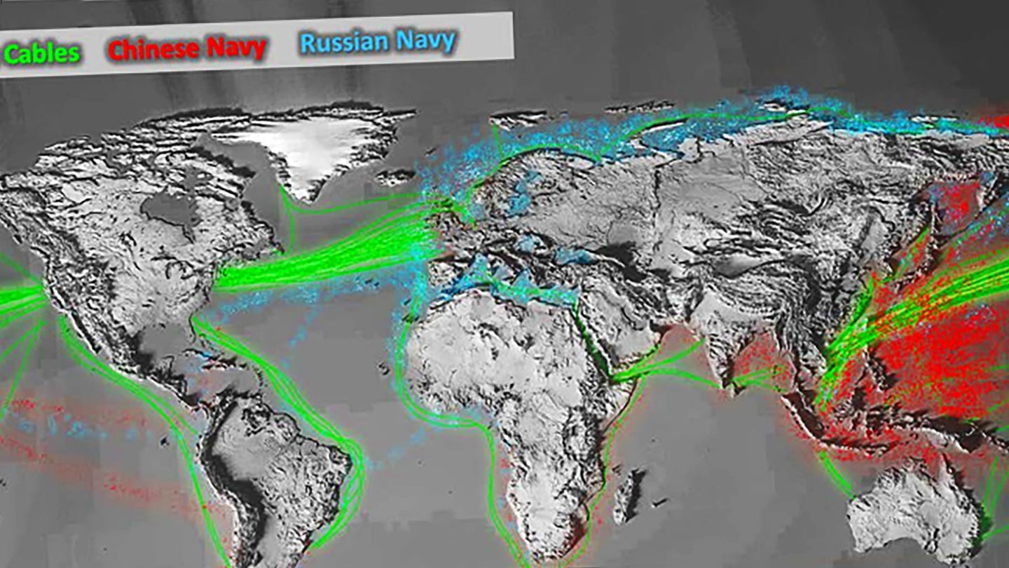 New Pentagon Map Shows Huge Scale Of Worrisome Russian and Chinese Naval Operations