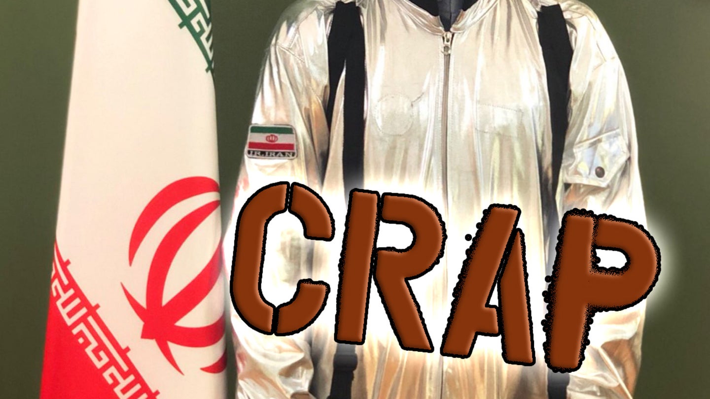 Iranian Minister Tried To Pass Off A $20 Halloween Costume As A Real Spacesuit