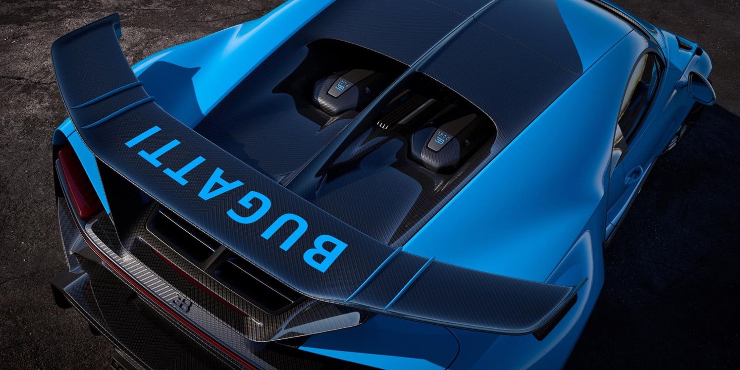 The $3.3 Million Bugatti Chiron Pur Sport Has a 6-Foot Rear Wing For All The Downforce