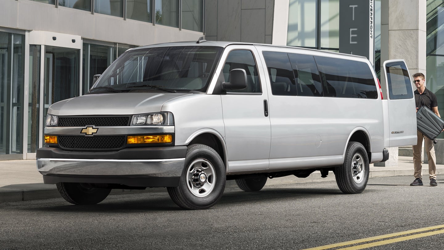 GM Sees Ford’s Electric Transit, Gives the 2021 Chevrolet Express Van a 6.6L V8 Instead
