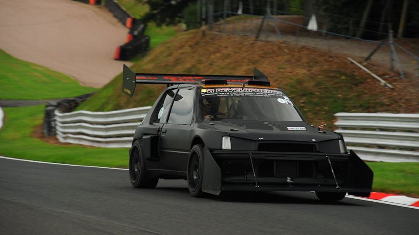 Wild Twin-Engine Peugeot 205 GTI With Two V6 Motors Can Be Yours For $10,000