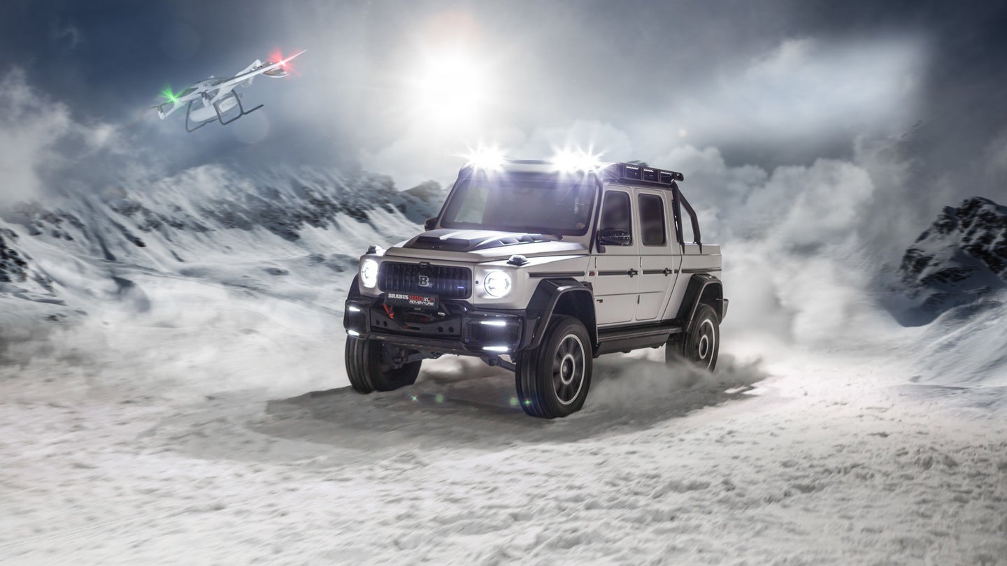 Brabus Now Builds 800-HP Mercedes-Benz G-Wagen Pickups for One-Percenters